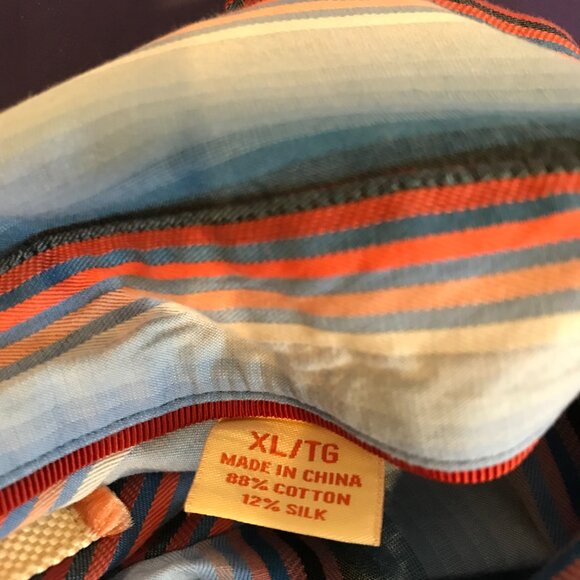 TOMMY BAHAMA SILK BLENS MENS SHIRT SIZE XLT - Picture 6 of 6